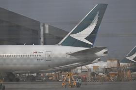 Cathay Pacific said six of the 15 aircraft needing engine fuel lines replaced had been repaired and were cleared to operate.