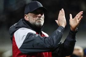 Soccer Football - Europa League - Quarter Final - Second Leg - Atalanta v Liverpool - Stadio Atleti Azzurri, Bergamo, Italy, - April 18, 2024 Liverpool manager Juergen Klopp looks dejected after the match REUTERS/Alessandro Garofalo