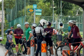 The errant cyclists were caught during enforcement operations conducted by officers from the Traffic Police and Land Transport Authority.