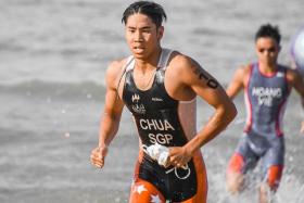 Singapore triathlete Luke Chua is determined to prove naysayers wrong and show that pursuing the sport full-time is feasible.