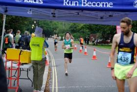 Soh Rui Yong set a Singapore record in the 5km road race with his 15min 15sec effort at the Sri Chinmoy Kangaroo Hop 5k on Aug 8.