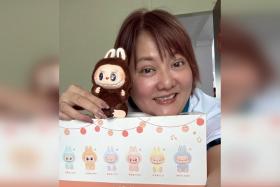 Radio DJ Ye Limei said her Labubu plush toys were bought in Hong Kong.