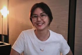 Home-grown singer Stefanie Sun said in the video that she had to suspend her concert rehearsals due to her illness. 