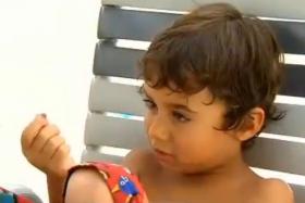 4-year-old Justin Otero got banned from a donut store for asking a &quot;rude&quot; question. 