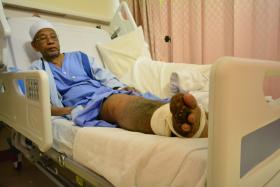 Mr Chatayan suffers from elephantiasis. He was warded on June 13, but has since been discharged.