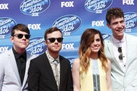 (From left) Graham Sierota, Jamie Sierota, Sydney Sierota and Noah Sierota, of Echosmith.