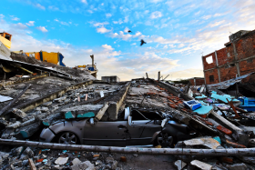 The destruction in Manta, Ecuador on April 17 after a 7.8-magnitude quake hit the country.