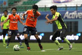 Albirex Niigata v Tampines Rovers. 