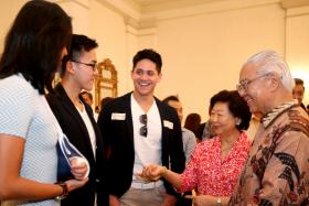 He has a packed schedule but Joseph Schooling is glad that he is able to give back.