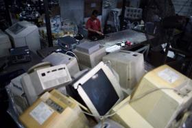 How does electronic waste get recycled?