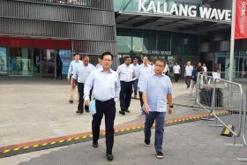 Lim Kia Tong (holding folder) has been elected Football Association of Singapore president, along with his slate of eight other candidates in his Team LKT. His team beat Bill Ng&#039;s Game Changers 30-13, with one spoilt vote