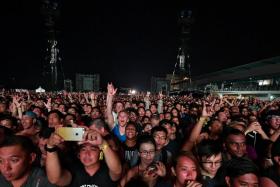  Guns N’ Roses’ concert at Changi Exhibition Centre 