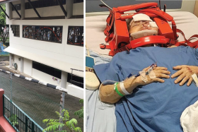 Elderly widow found injured in Bedok church