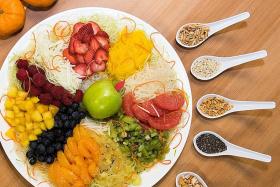 Toss out diabetes and more with fruity yusheng