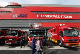 Tuas View  fire station