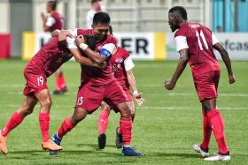 Home United are through to the AFC Cup Asean zone final for a second straight year.