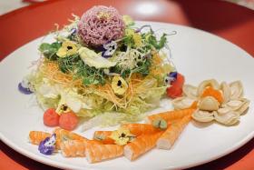 Auspicious Abundance ‘Lo Hei’ from Min Jiang at Dempsey