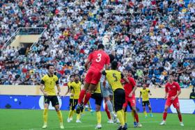 The Young Lions needed to beat Malaysia in their final group match for an outside chance of qualifying for the semis.