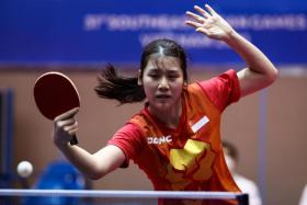 Singapore&#039;s Wong Xin Ru put up a tough fight, but eventually fell 3-1 to Thailand&#039;s Jinnipa Sawettabut. 
