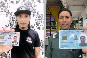 Malaysian twin brothers Mahathir (left) and Najib Kaferi were named after the country's two rival former premiers. 