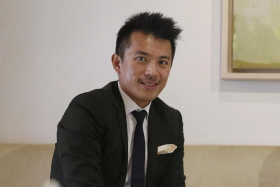 A warrant of arrest and an Interpol Red Notice had been issued against Nelson Loh (pictured) and Michael Wong. 
