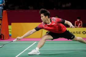 Singapore&#039;s world No. 7 Loh Kean Yew beat Japanese world No. 6 Kodai Naraoka 18-21, 21-9, 21-7 at the India Open on Wednesday. 