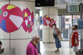 Toa Payoh Bus Interchange has dementia-friendly wayfinders.