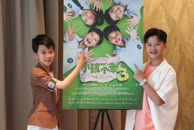 Zhou Yuchen and Camans Kong star as rivals in Jack Neo&#039;s I Not Stupid 3.