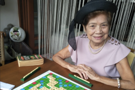Grandma used to beat me at Scrabble.