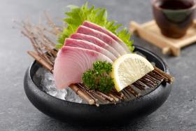 The buttery Kanpachi Sashimi practically melts on your tongue.