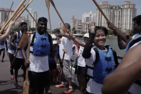 Singapore’s first migrant workers dragon boat team