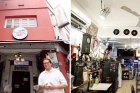 The restaurant's bright red exterior, earning it the moniker of Joo Chiat's "Little Red Dot", houses a treasure trove of vintage items and antiques, creating a museum-like dining experience.