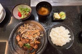 Looking for an affordable and filling Japanese meal? Look no further with Yaki Yaki Bo's Value for Money Weekday Lunch Sets! TNP PHOTO: Poong Qi Tao