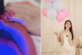 Sora Ma posted a photo of her baby’s hand holding an adult’s finger on social media on Aug 14.