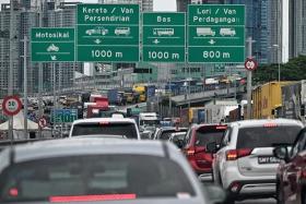 20% drop in S’pore cars entering JB on Day 1 of VEP scheme