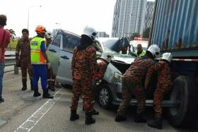 Mr Lim Chun Yong was a passenger in a car involved in a collision with a semi-trailer and another vehicle. Since then, he has needed full-time care.