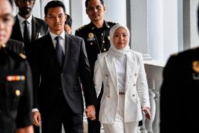 Malaysian influencer-entrepreneur Vivy Yusof and her husband Fadzarudin Shah Anuar were charged in court on Dec 5 with criminal breach of trust.