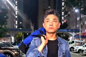 In a video promoting a cafe which he posted on social media, Ryan Lian plays a man who has just been released from prison.