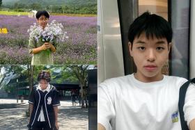 K-pop idol hopefuls (clockwise from top left) Keagan Ye, Jonathan Lim and Mohamad Hilman.