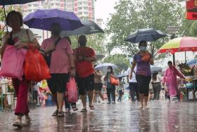 National water agency PUB had on Jan 9 warned of flash floods between Jan 10 and 13 due to a weather phenomenon.