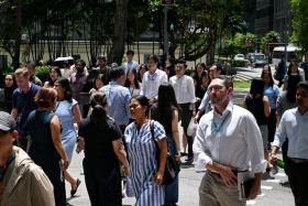 Resident employment - of Singaporeans and permanent residents - grew strongly in higher-skilled and higher-paying jobs.