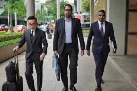 A 16-day trial in the State Courts for the case of Workers’ Party chief Pritam Singh (centre) is scheduled to take place between Oct 14 and Nov 13.