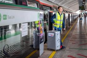 SingPost and Stellar Lifestyle said the pilot was designed to study the benefits of utilising MRT trains to collect postal items.