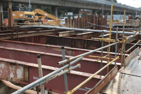 On Dec 15, 2020, a Bangladeshi worker died of multiple injuries after part of a sheet pile struck him at an LTA construction site beside the Changi MRT depot. 