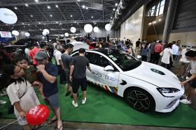 The LTA and NEA said most electric car models will enjoy the same level of rebates in 2025 as in 2024.