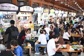 The aim is to preserve the Unesco heritage of hawker centres where stallholders largely operate their stalls themselves.