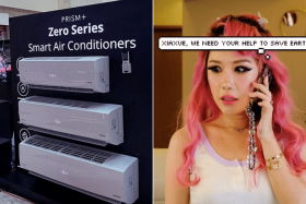 The ad was in the form of a video that featured influencer Wendy Cheng (right), better known as Xiaxue, on a mission to “save the earth”.